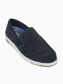Sale Nunn Bush luca suede moc toe suede Navy