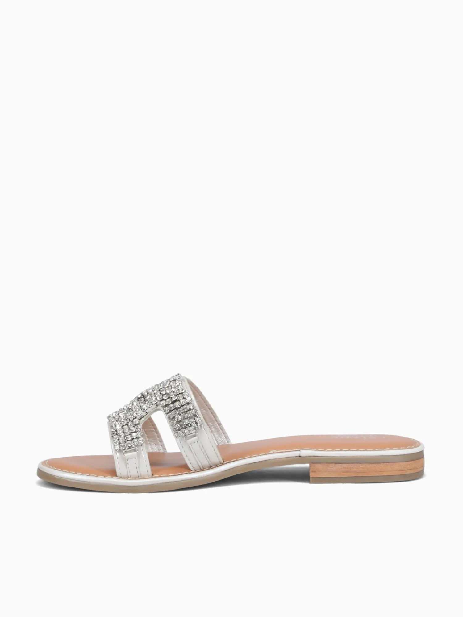 Discount Le Jade makayla argento vitelo perlato Silver