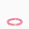 Hot BuDhaGirl marble beaded bracelet - Pink