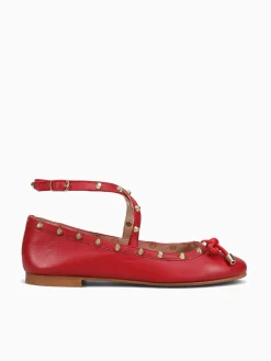 Outlet Le Jade marisol rosso pelle Red