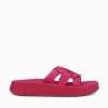 Clearance Naked Feet market suede Pink