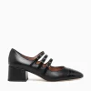 New Martina T marlo nero nero vernice nappa Black