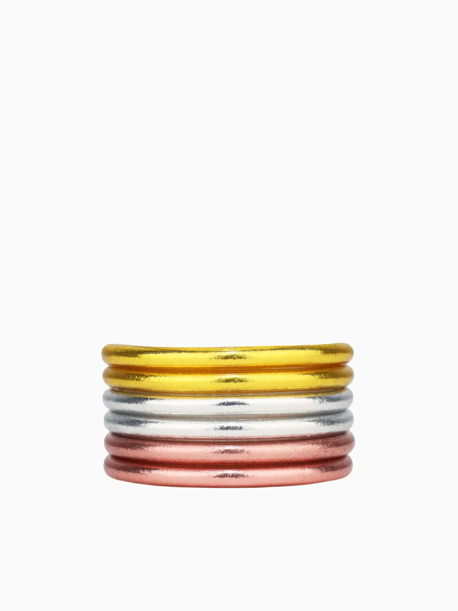 Outlet BuDhaGirl master mix all weather bangles (awb) - serenity prayer Multi