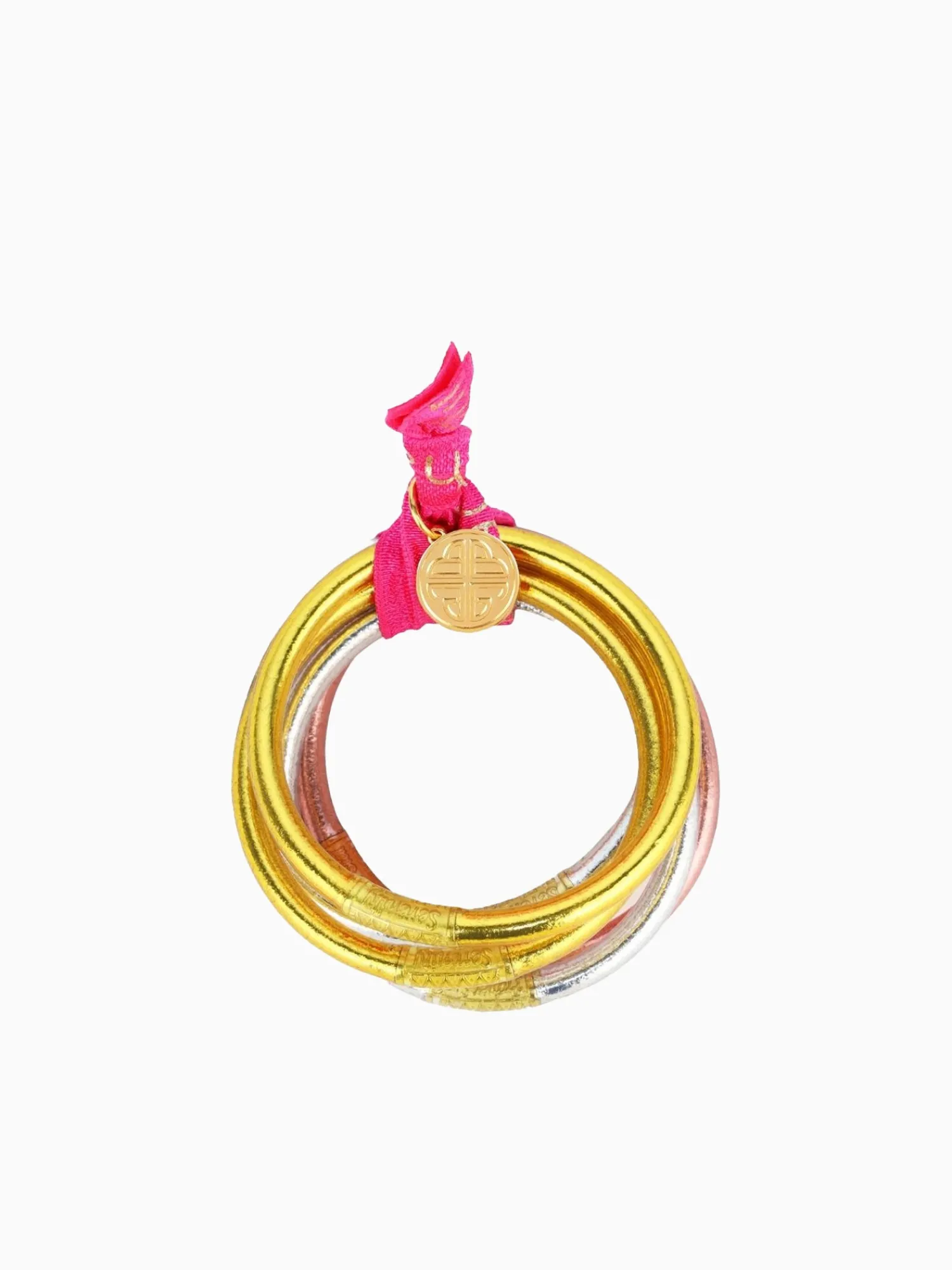 Outlet BuDhaGirl master mix all weather bangles (awb) - serenity prayer Multi
