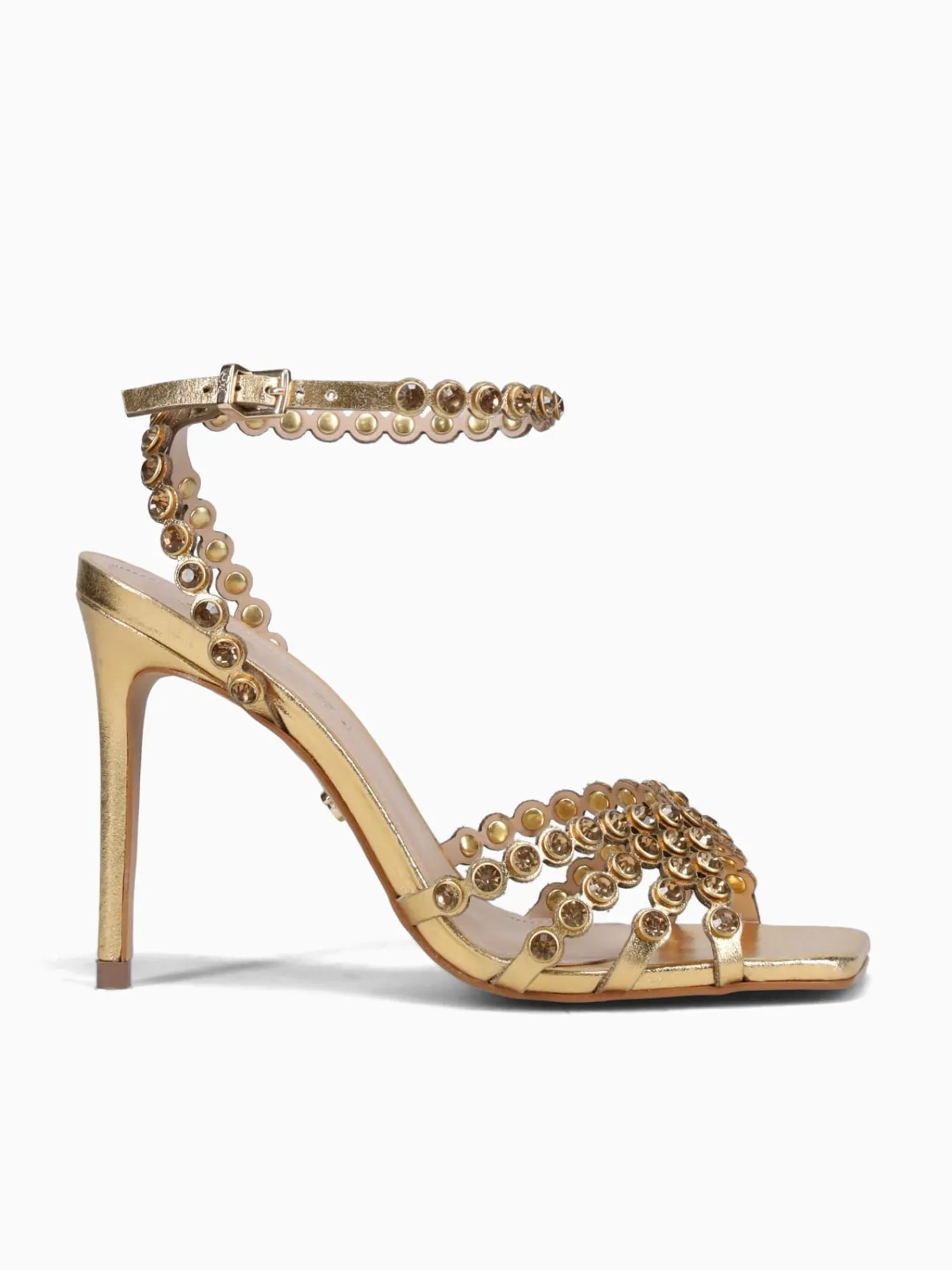 Fashion Maithe max ouro leather Gold