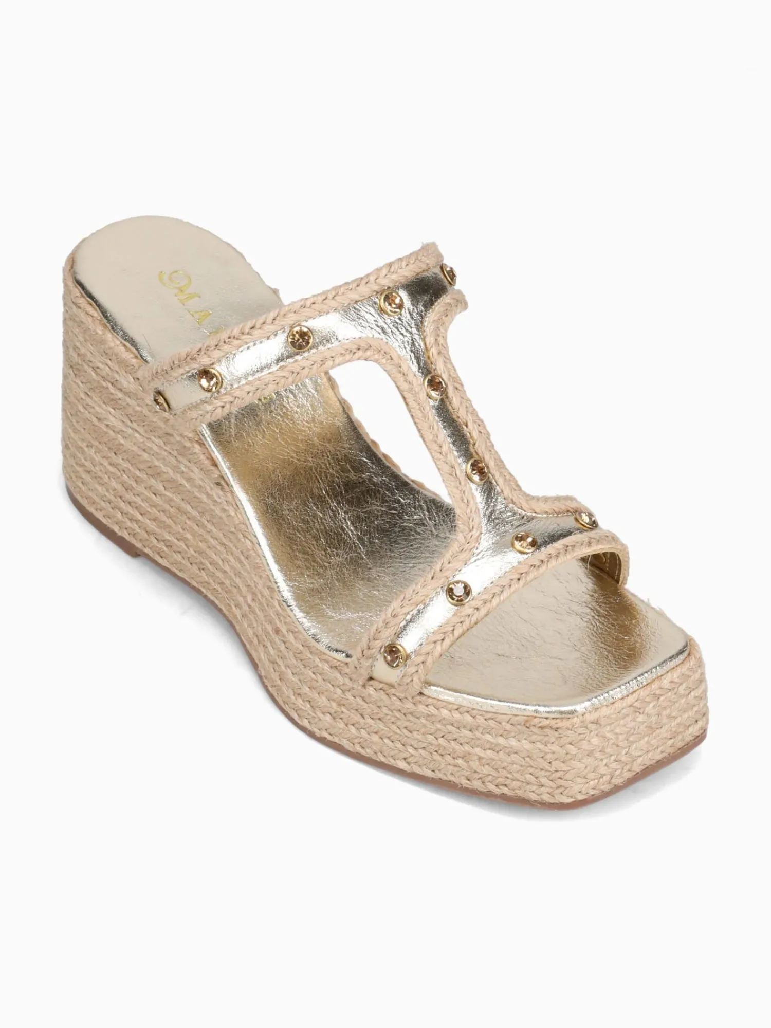 Outlet Maithe maxwell ouro claro leather Gold