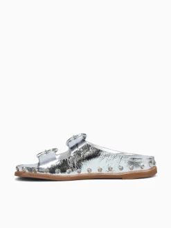 Fashion Maithe mayah prata leather Silver