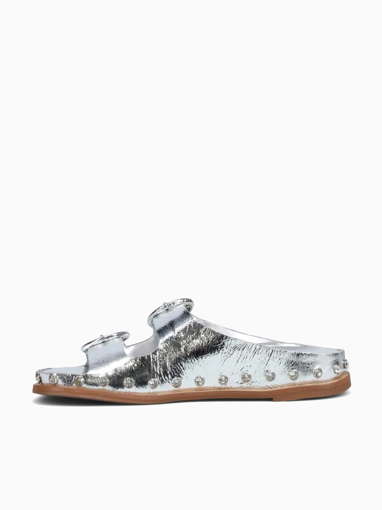 Fashion Maithe mayah prata leather Silver