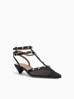Fashion Martina T montana nero nero diamant nappa Black