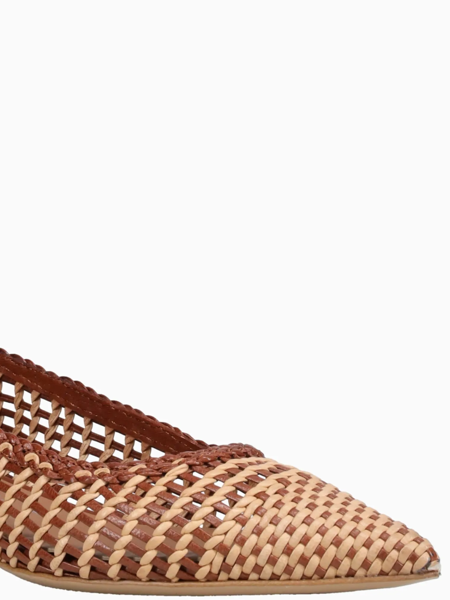 Discount Martina T morgaine nude raffia Tan