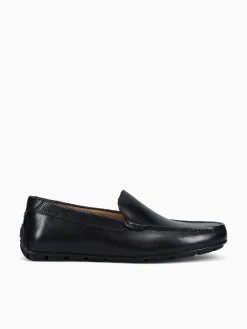 Clearance Florsheim motor moc toe venetian leather Black