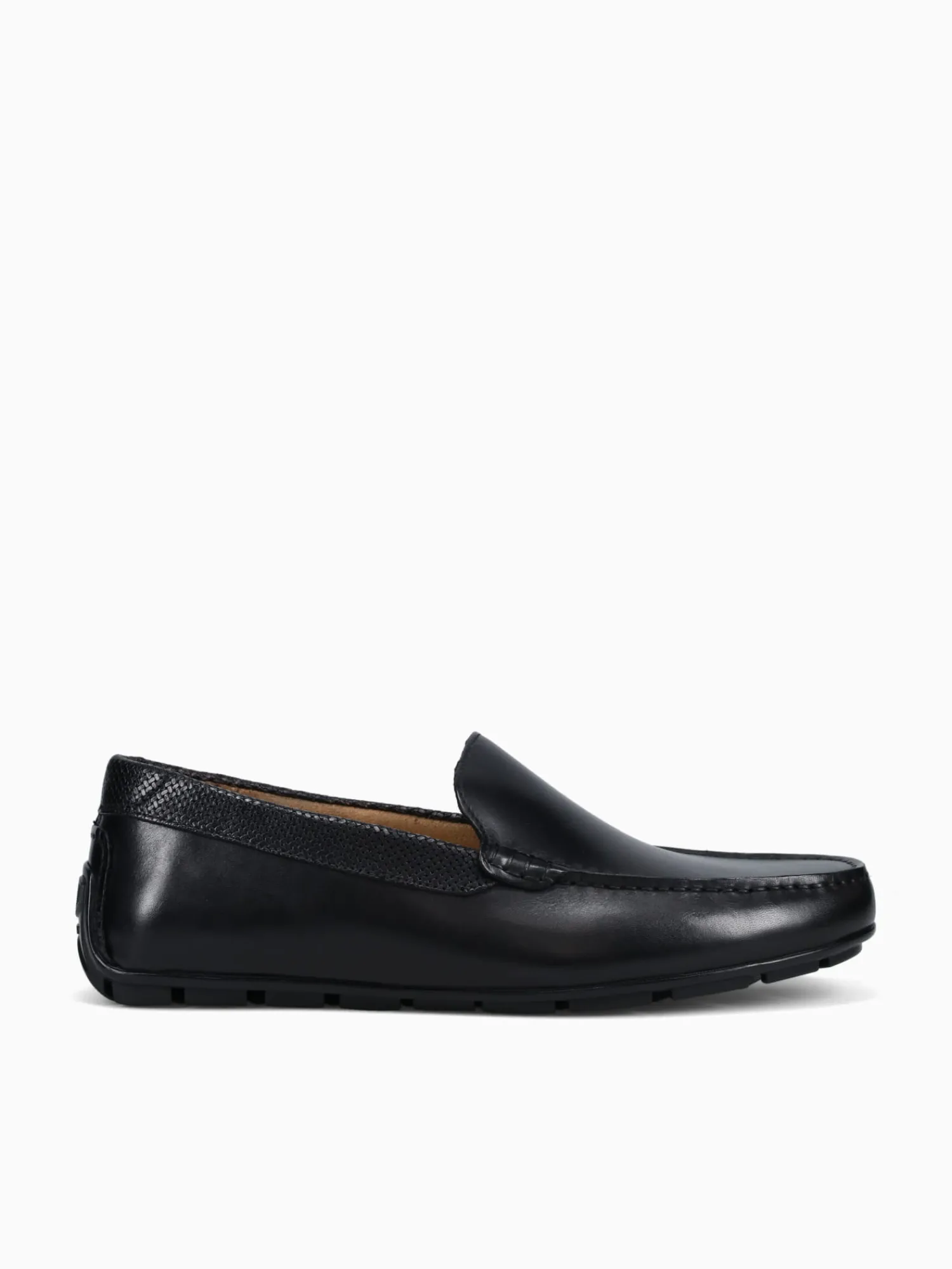 Clearance Florsheim motor moc toe venetian leather Black
