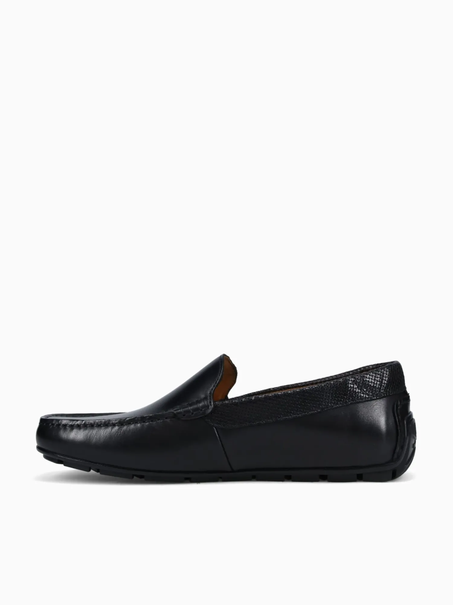 Clearance Florsheim motor moc toe venetian leather Black