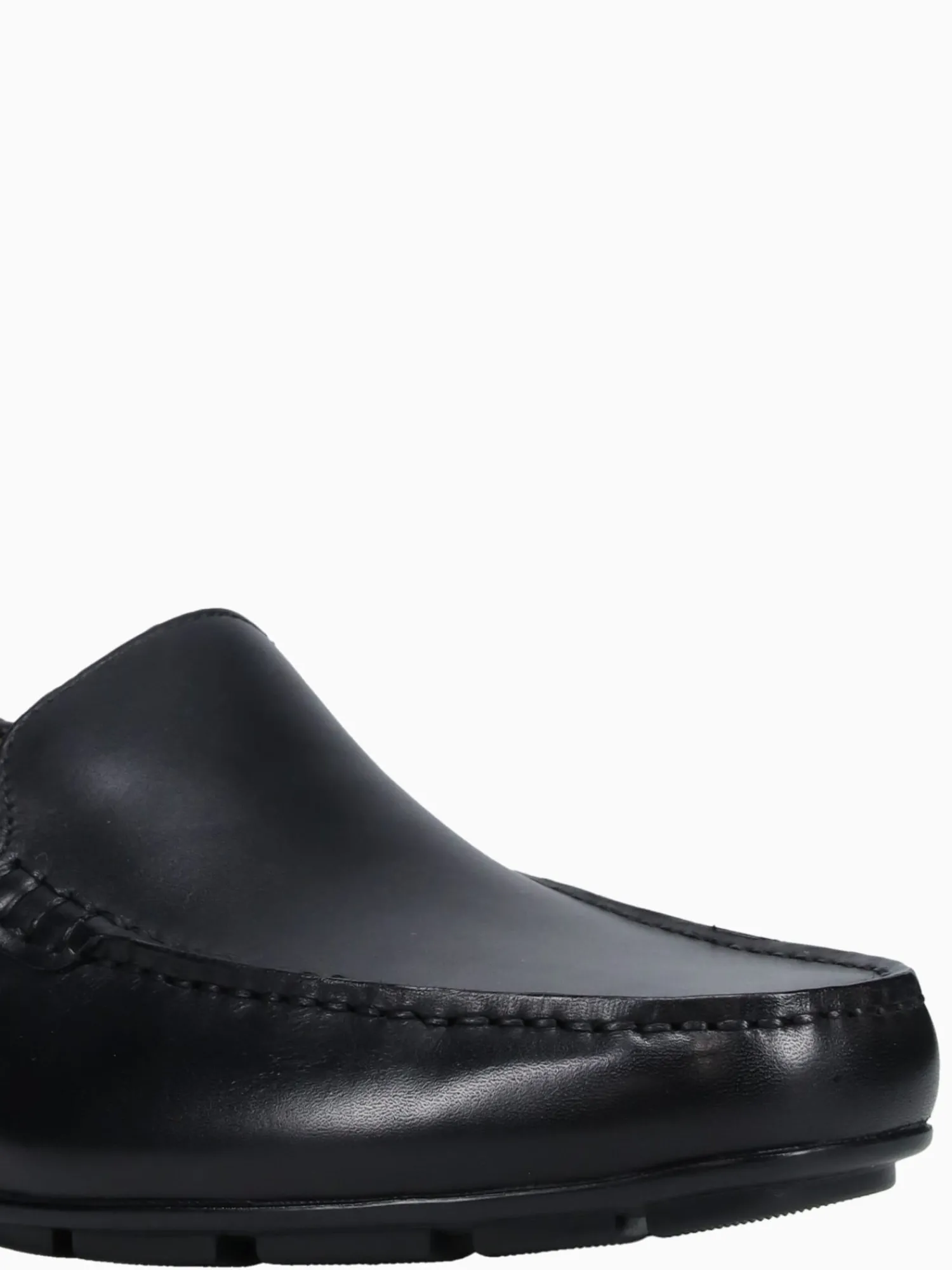 Clearance Florsheim motor moc toe venetian leather Black