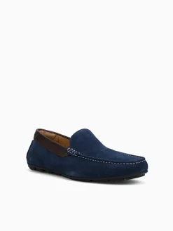 Outlet Florsheim motor moc toe venetian brown leathe Navy