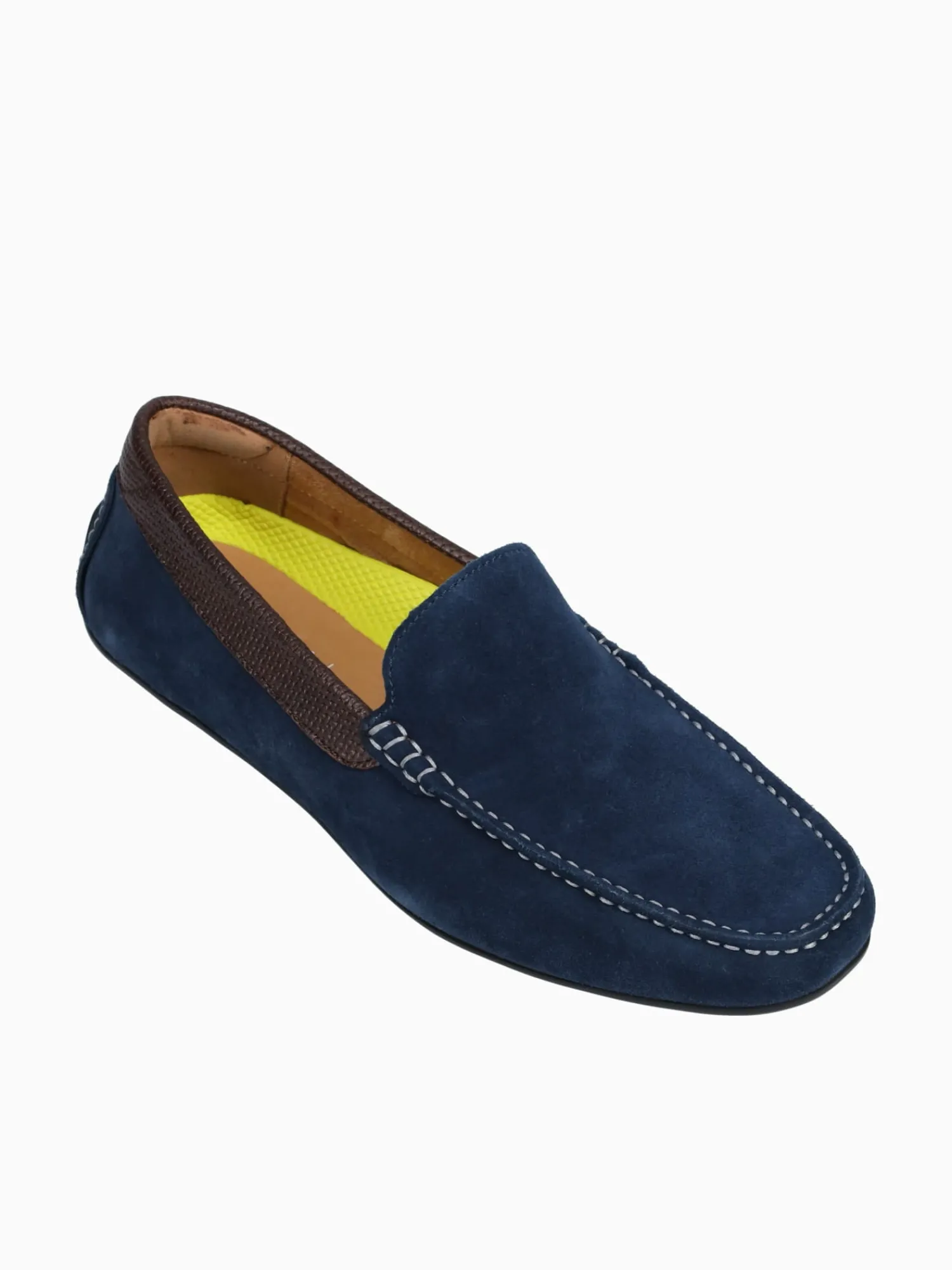 Outlet Florsheim motor moc toe venetian brown leathe Navy