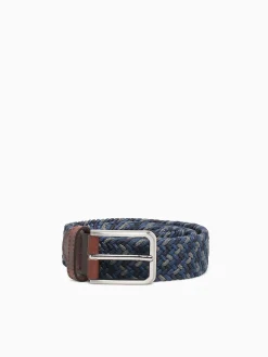 Hot Florsheim myles multi brown woven elastic Navy