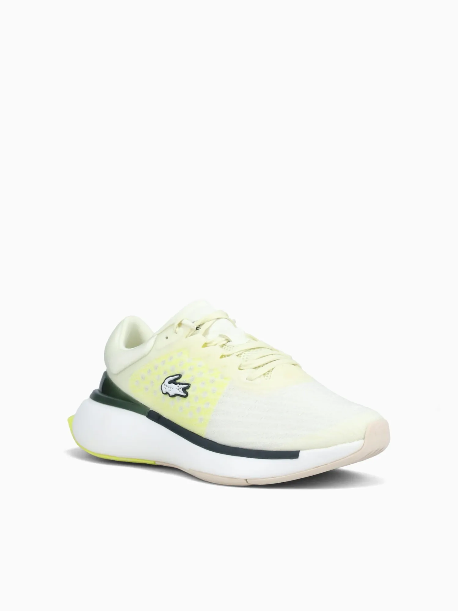 Clearance Lacoste neo run lite 224 lt.ylw dk.grn textile Light Yellow