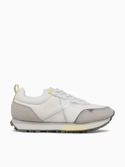 Online MUNICH next blanco nylon suede White