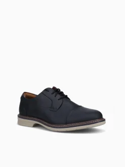 Online Florsheim norwalk cap toe 13368010 blk crazy hors Black