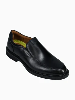 Fashion Florsheim norwalk moc toe slip on leather Black