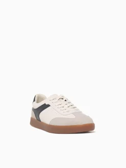 Best Florsheim pace ttoe sneaker bone multi leather White