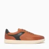Online Florsheim pace ttoe sneaker multi leather Cognac