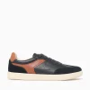 Hot Florsheim pace ttoe sneaker multi leather Navy