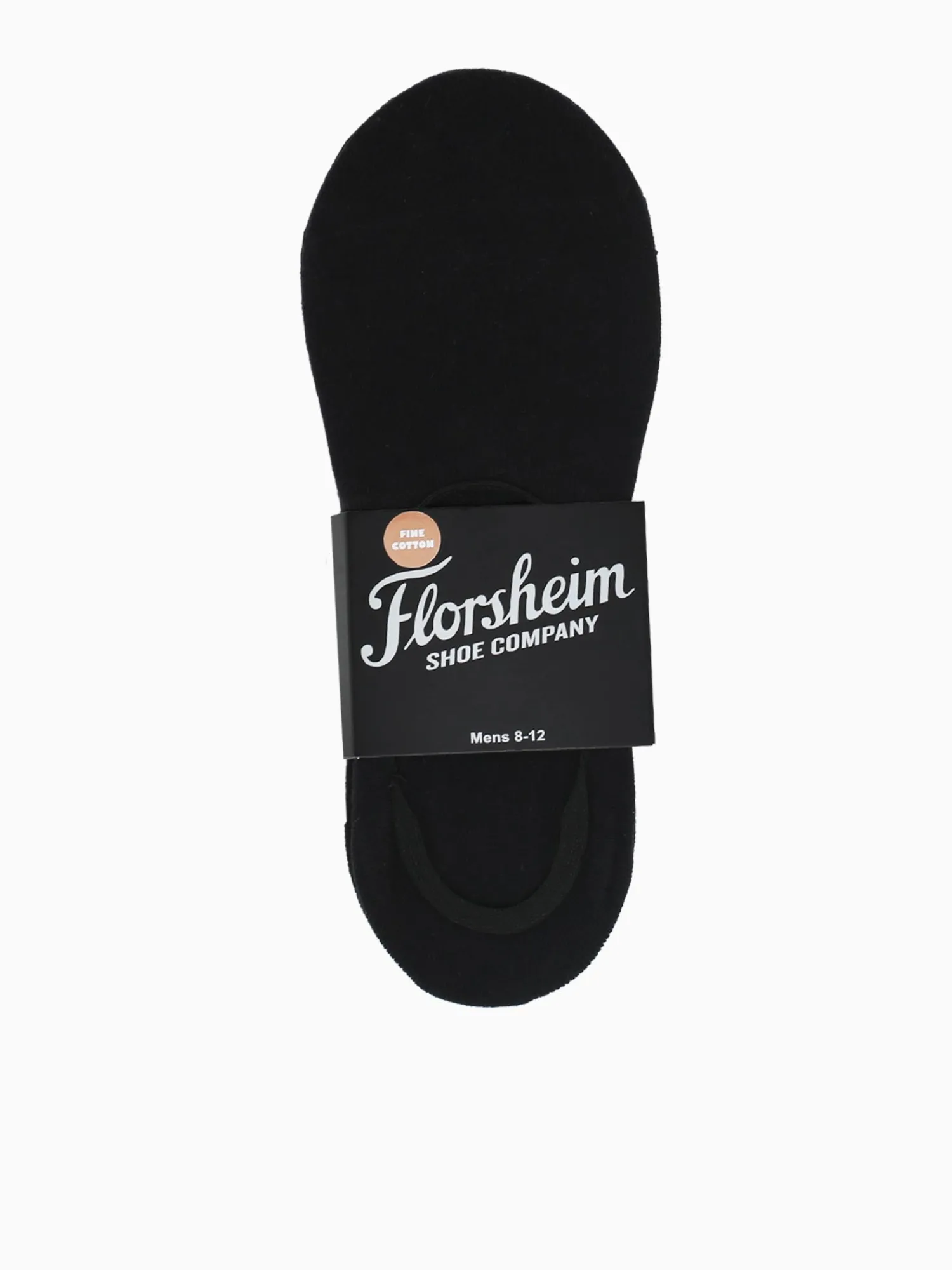 Online Florsheim 3pack footie cotton poly Black