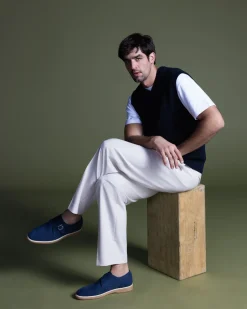 New John London panas oceano camel soft Blue