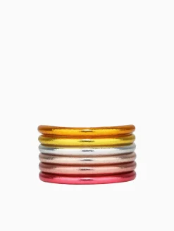 Fashion BuDhaGirl paraiso stack Metallic Multi