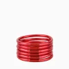 New BuDhaGirl all weather bangles (awb) - serenity prayer Pink