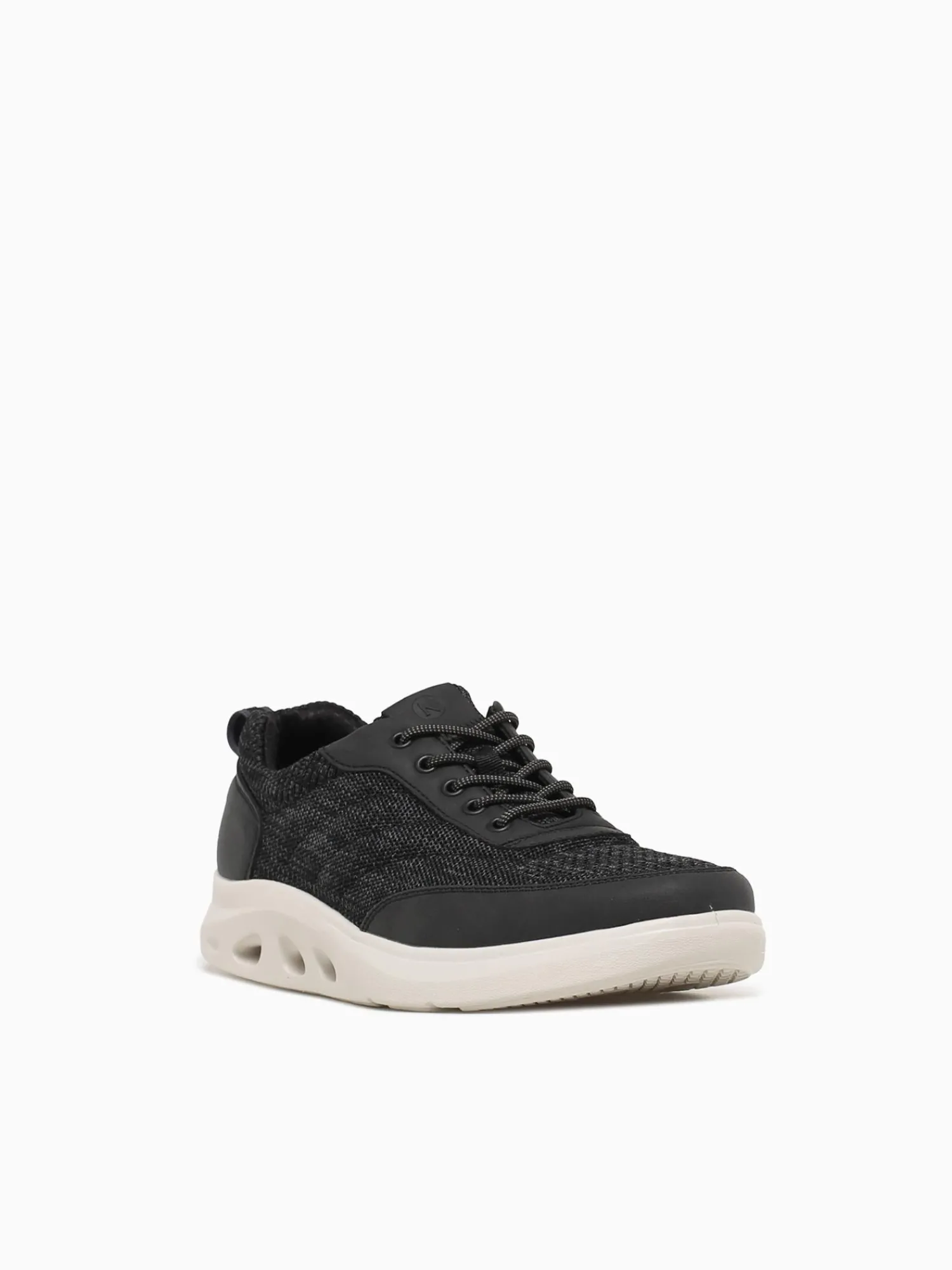 Outlet Nunn Bush ponte knit moc toe multi knit Black