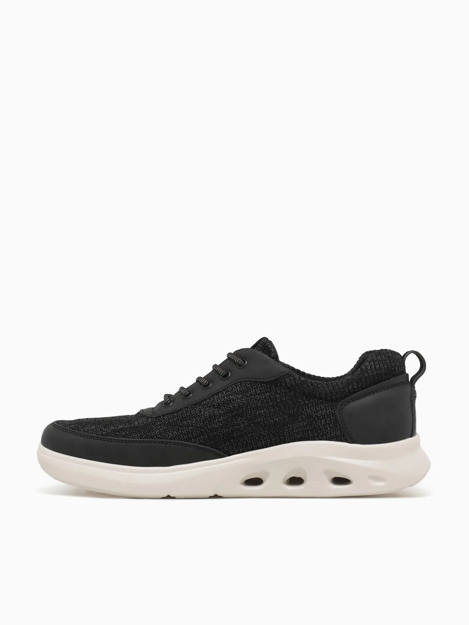 Outlet Nunn Bush ponte knit moc toe multi knit Black