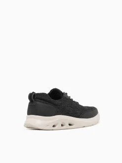 Outlet Nunn Bush ponte knit moc toe multi knit Black
