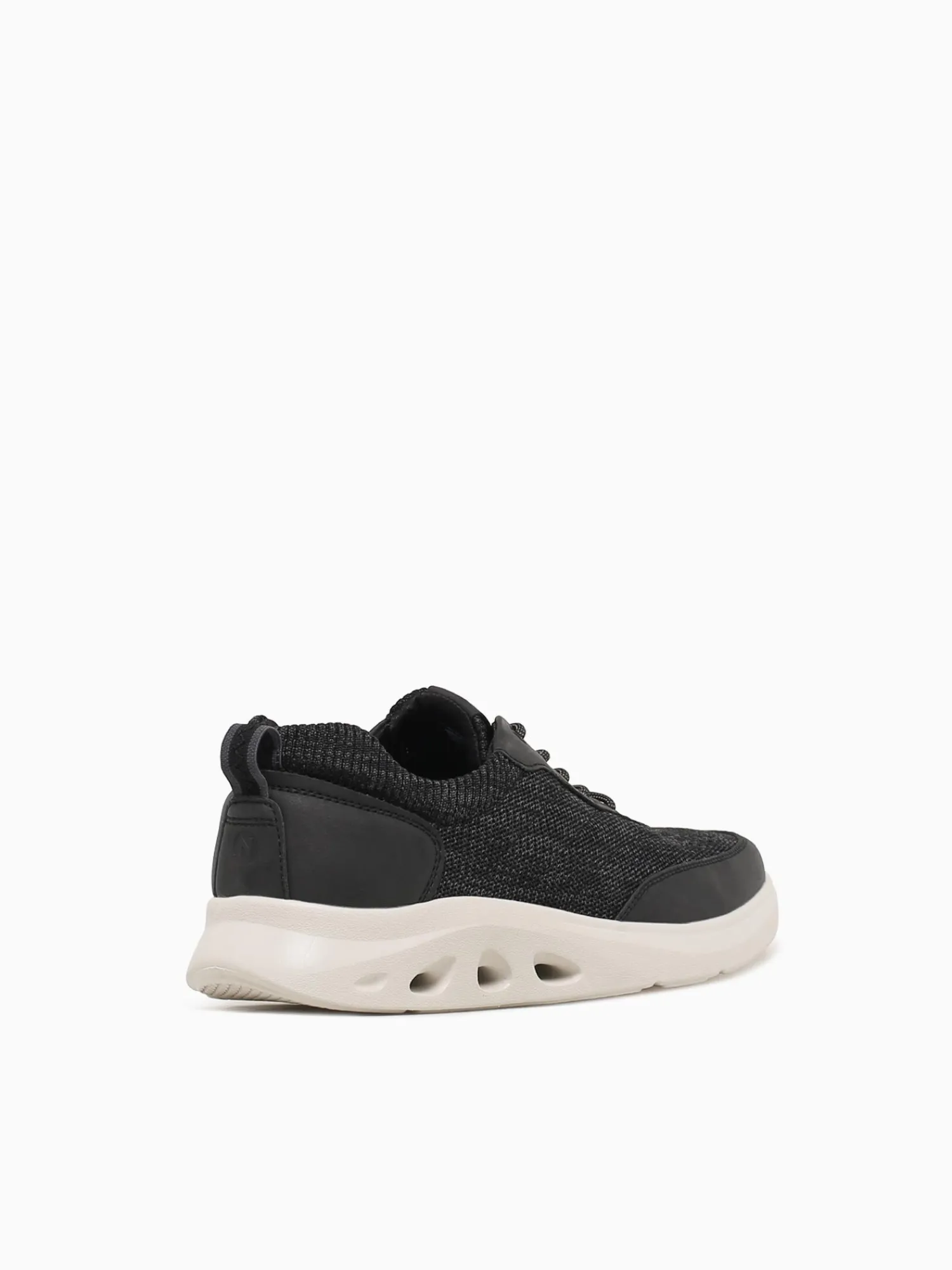 Outlet Nunn Bush ponte knit moc toe multi knit Black