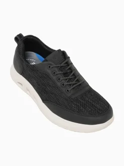 Outlet Nunn Bush ponte knit moc toe multi knit Black