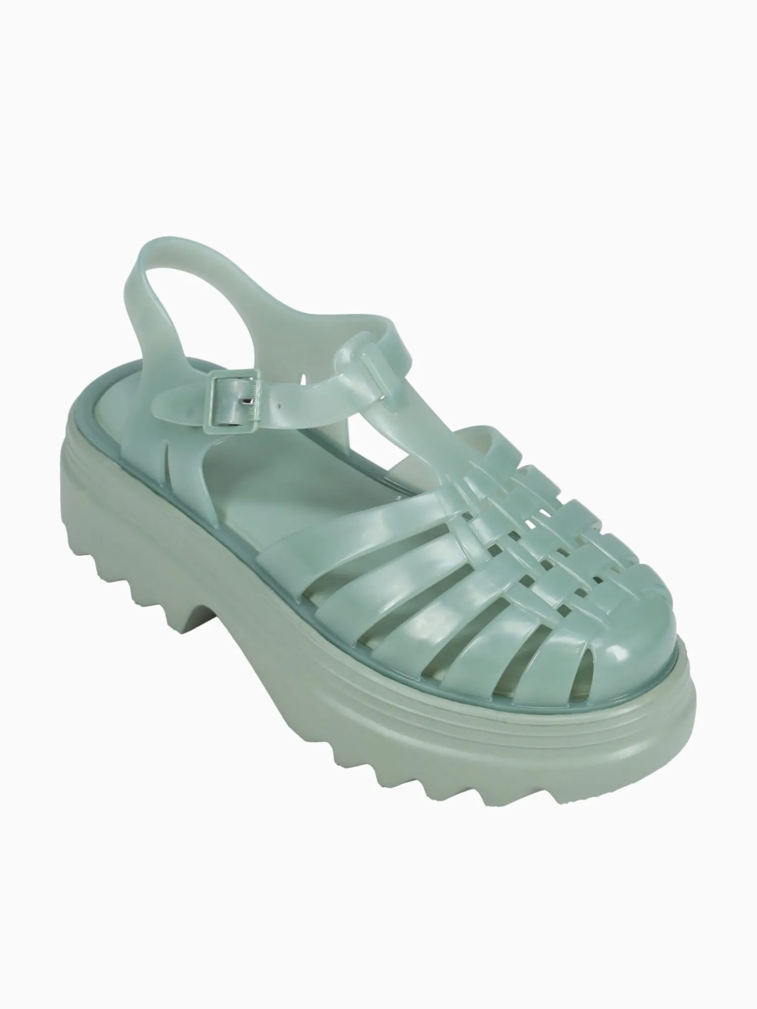 Discount Melissa possession platform ii jelly Green