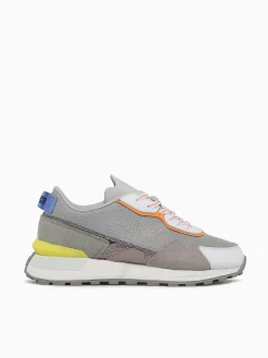 Best MUNICH pulsar woman gris mesh suede Grey