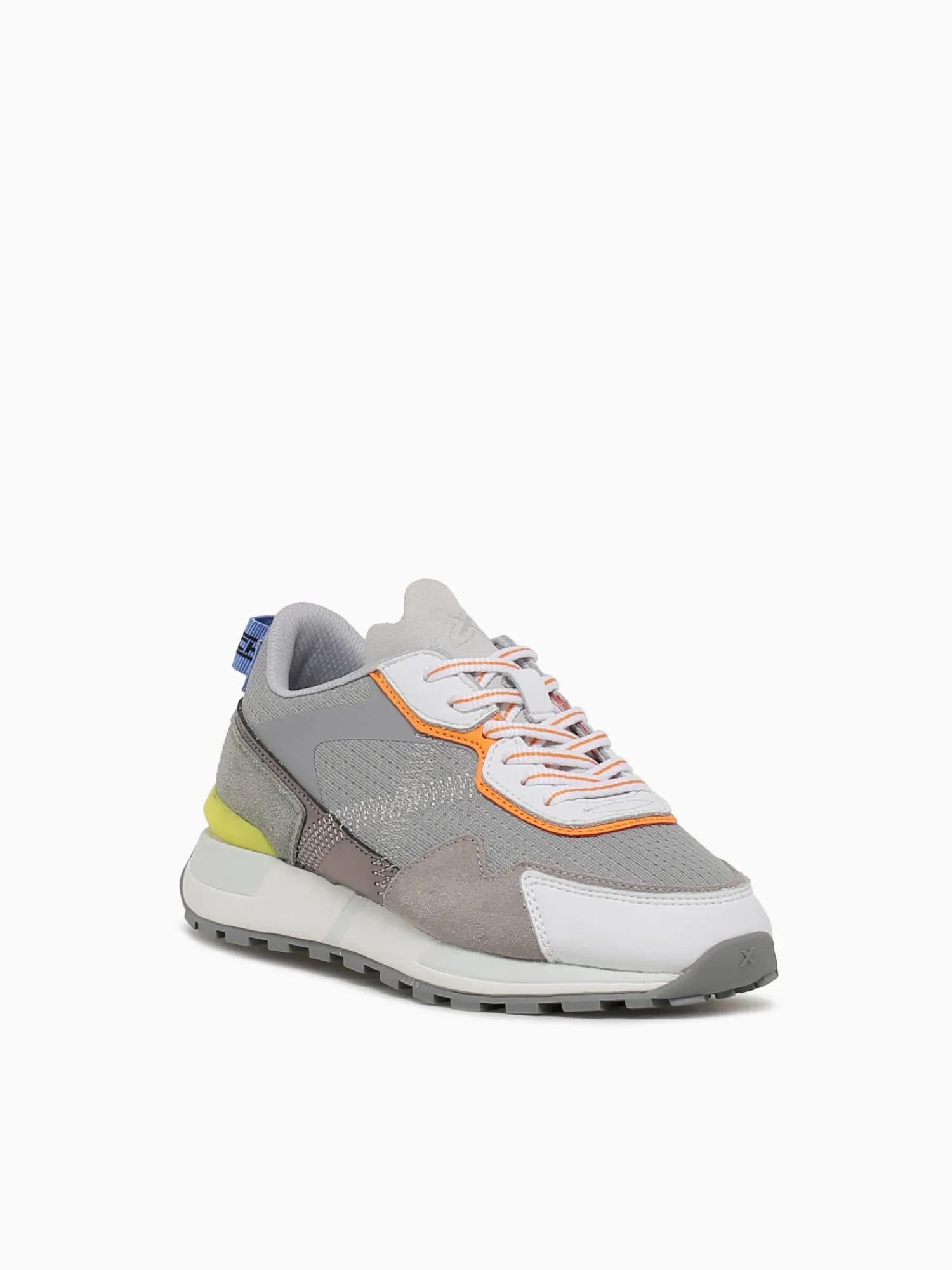 Best MUNICH pulsar woman gris mesh suede Grey