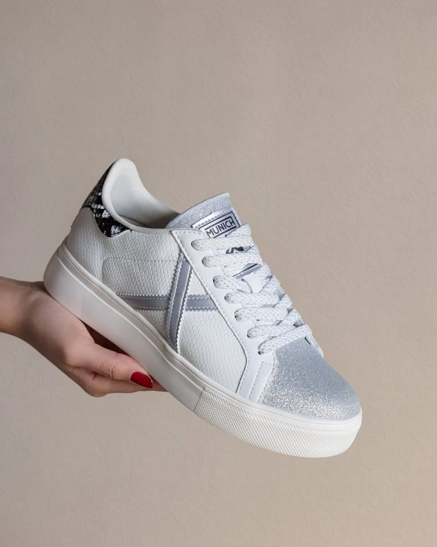 Fashion MUNICH rete sky 73 silver sint White