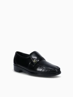 Best Florsheim riva moc slip 1708801 Black