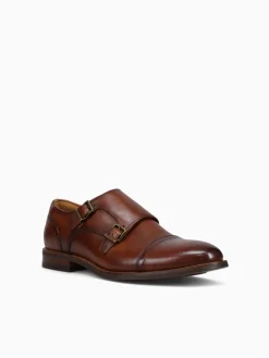 Fashion Florsheim rucci double monk smooth Cognac