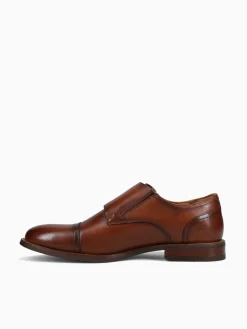 Fashion Florsheim rucci double monk smooth Cognac
