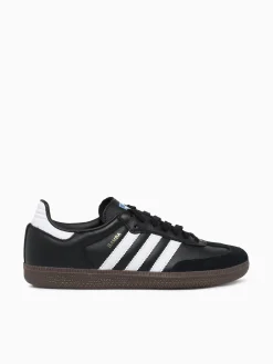 New adidas samba og white leather Black
