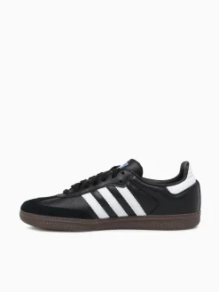 New adidas samba og white leather Black