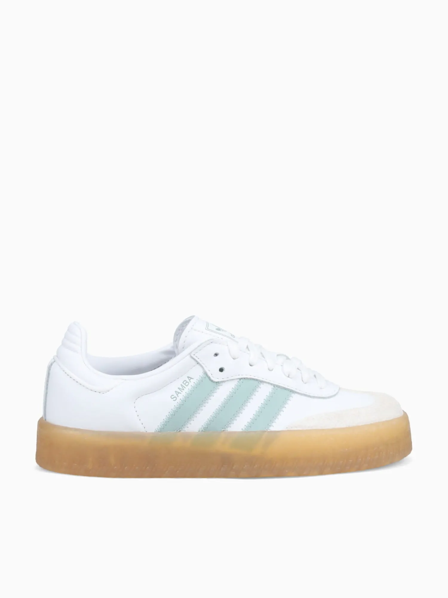 Hot adidas samba w white blue leather White Multi