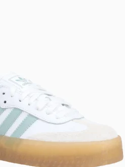 Hot adidas samba w white blue leather White Multi