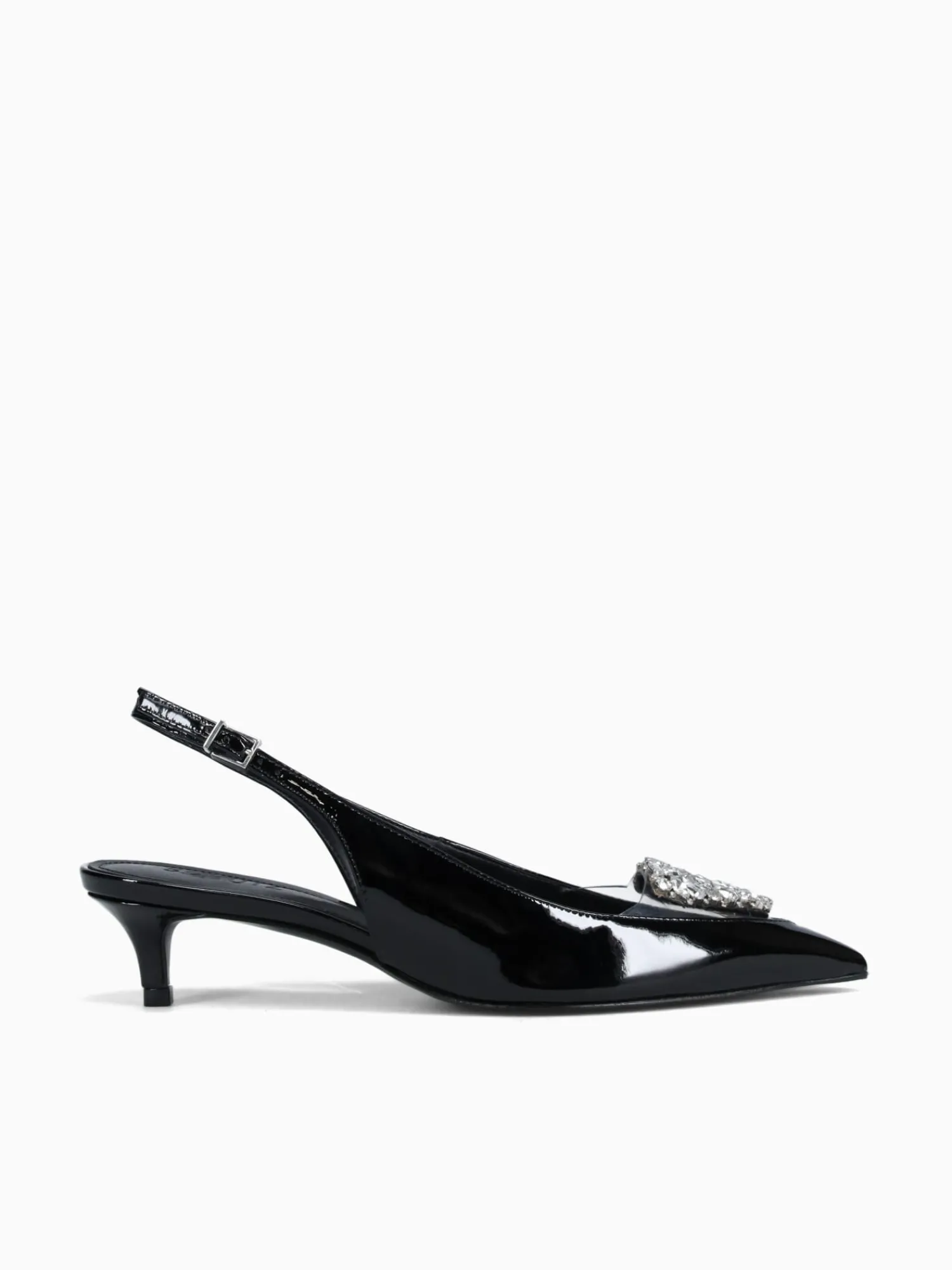 Best Schutz satchel trans verniz soft vinil Black
