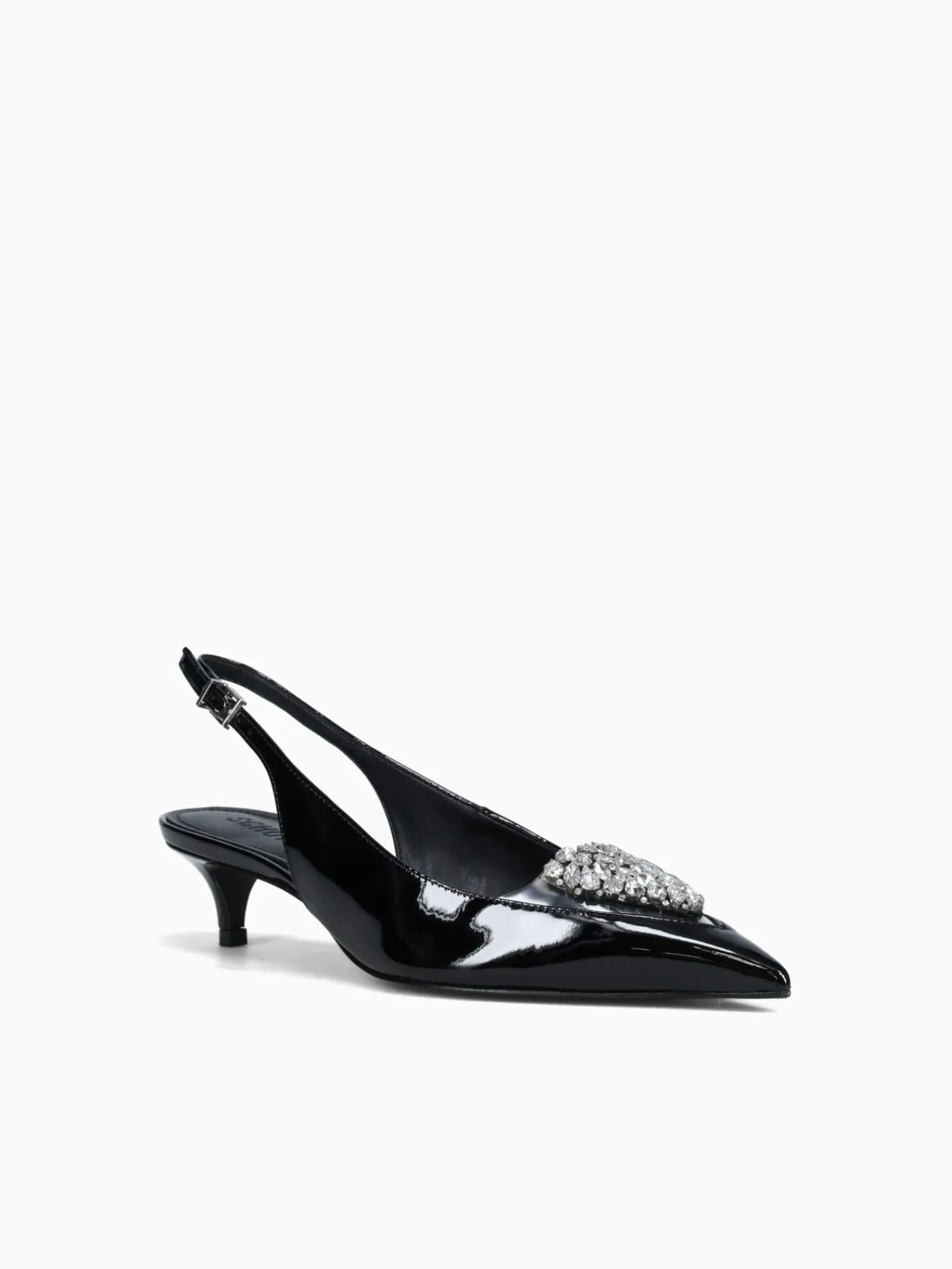 Best Schutz satchel trans verniz soft vinil Black
